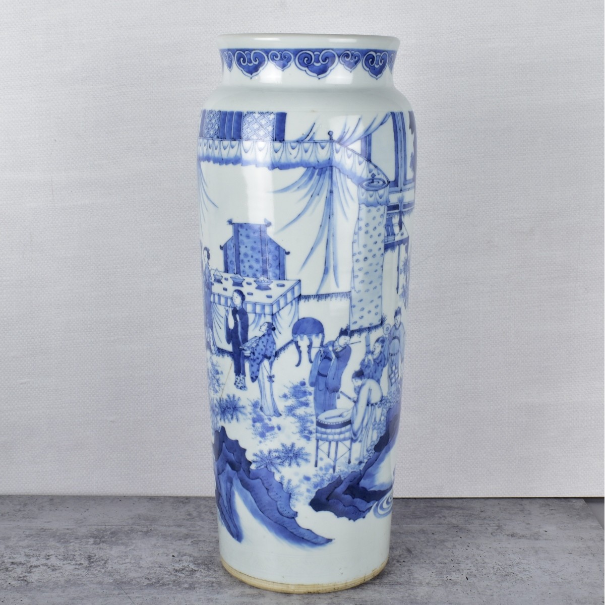 Chinese Blue and White Porcelain Vase