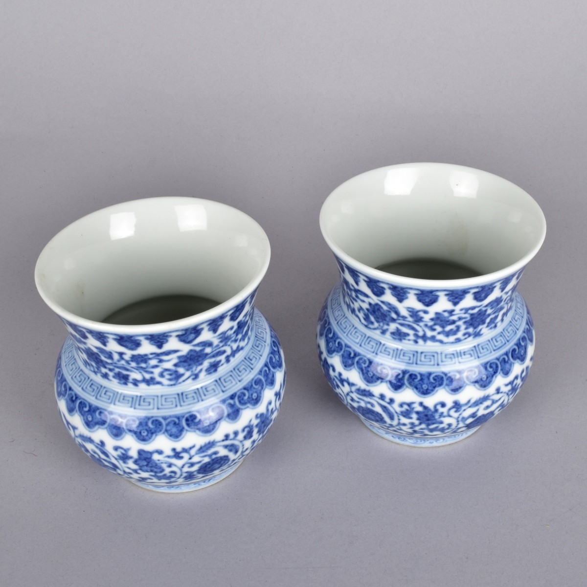 Blue and White Chinese Porcelain Jars