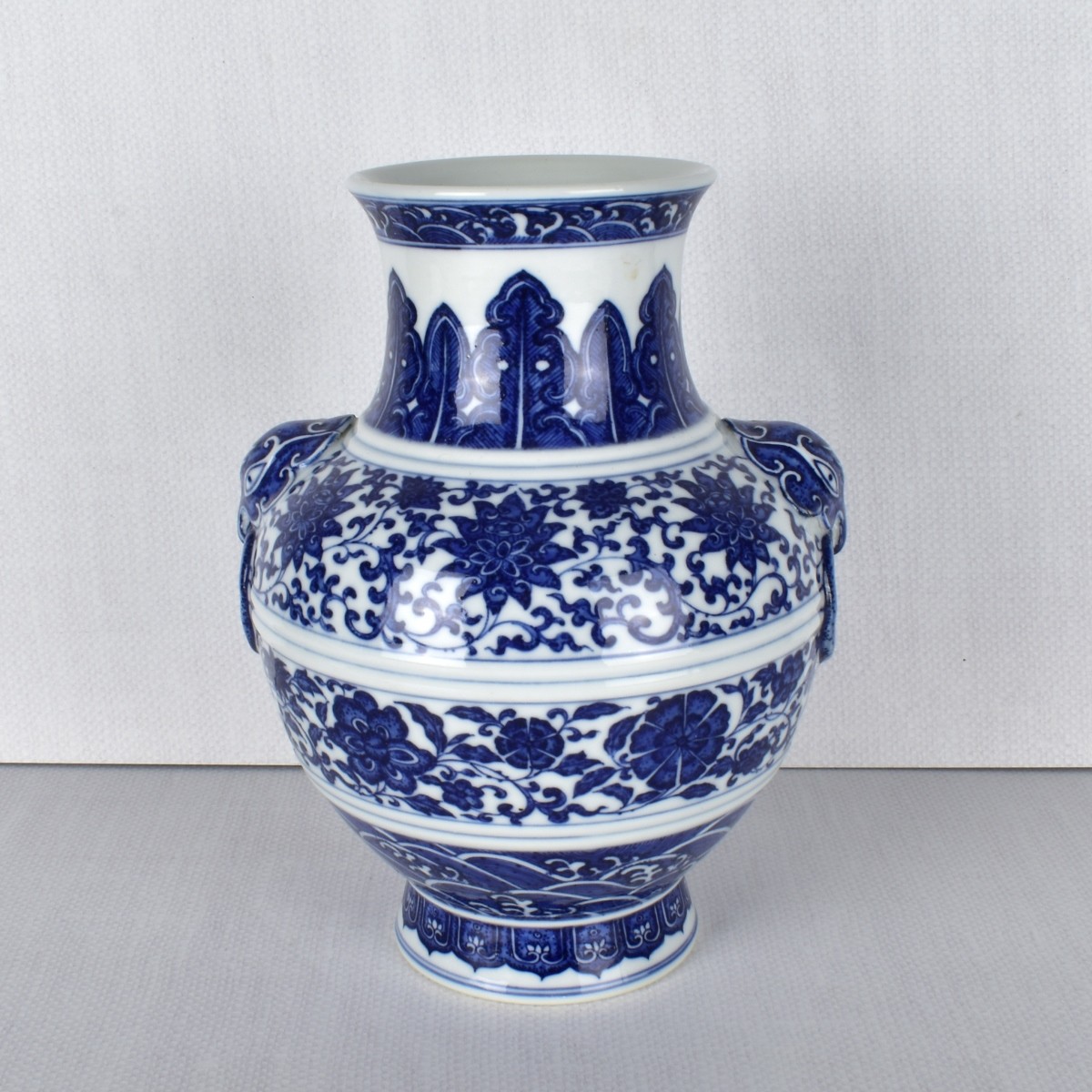 Chinese Blue and White Porcelain Vase