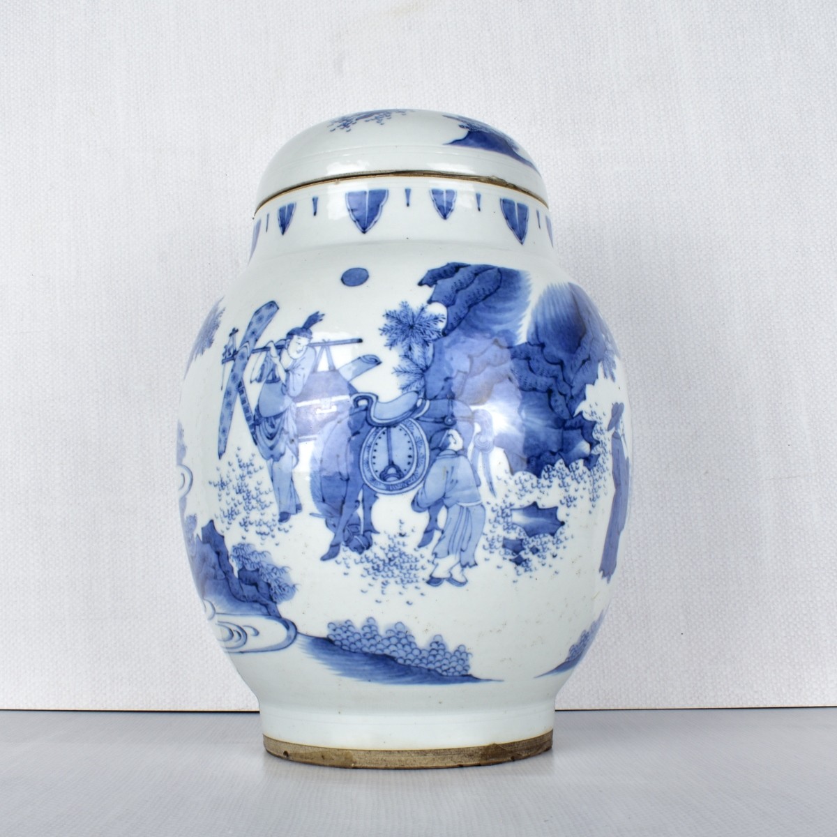 Chinese Blue and White Ginger Jar