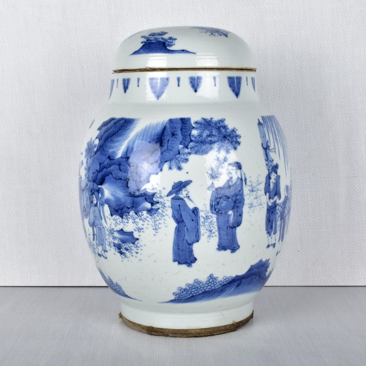 Chinese Blue and White Ginger Jar