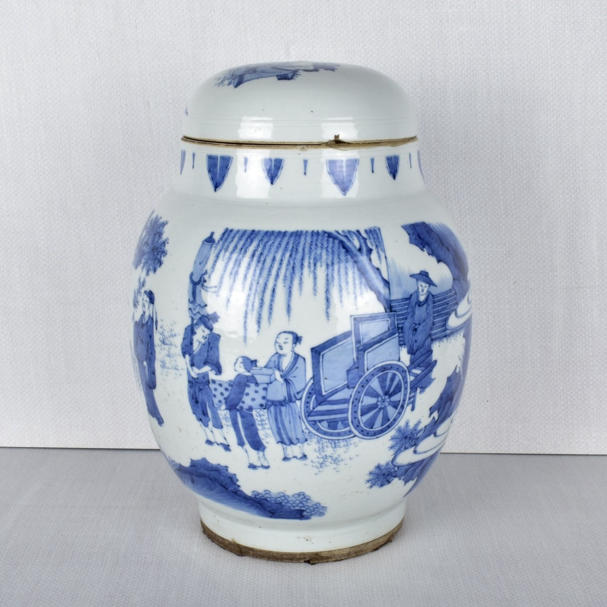 Chinese Blue and White Ginger Jar