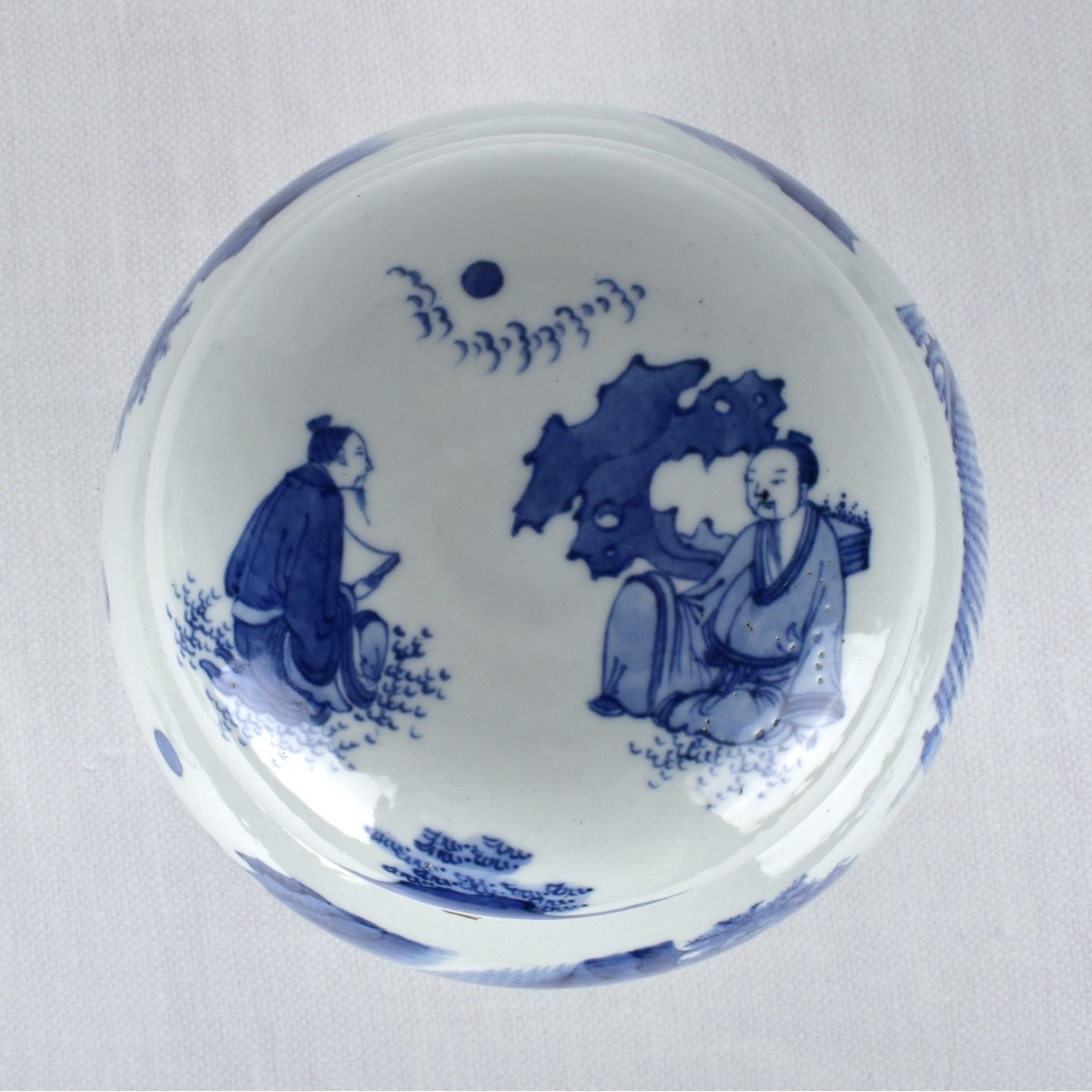 Chinese Blue and White Ginger Jar