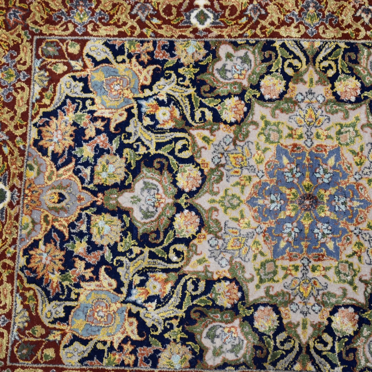 Turkish Silk Rug