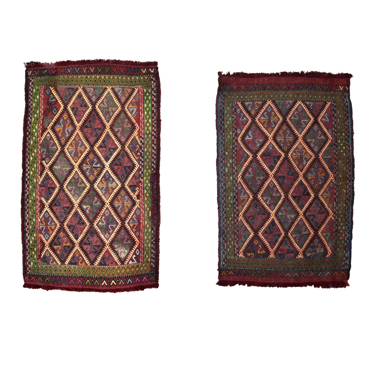 Semi-Antique Turkish Sumak Rugs