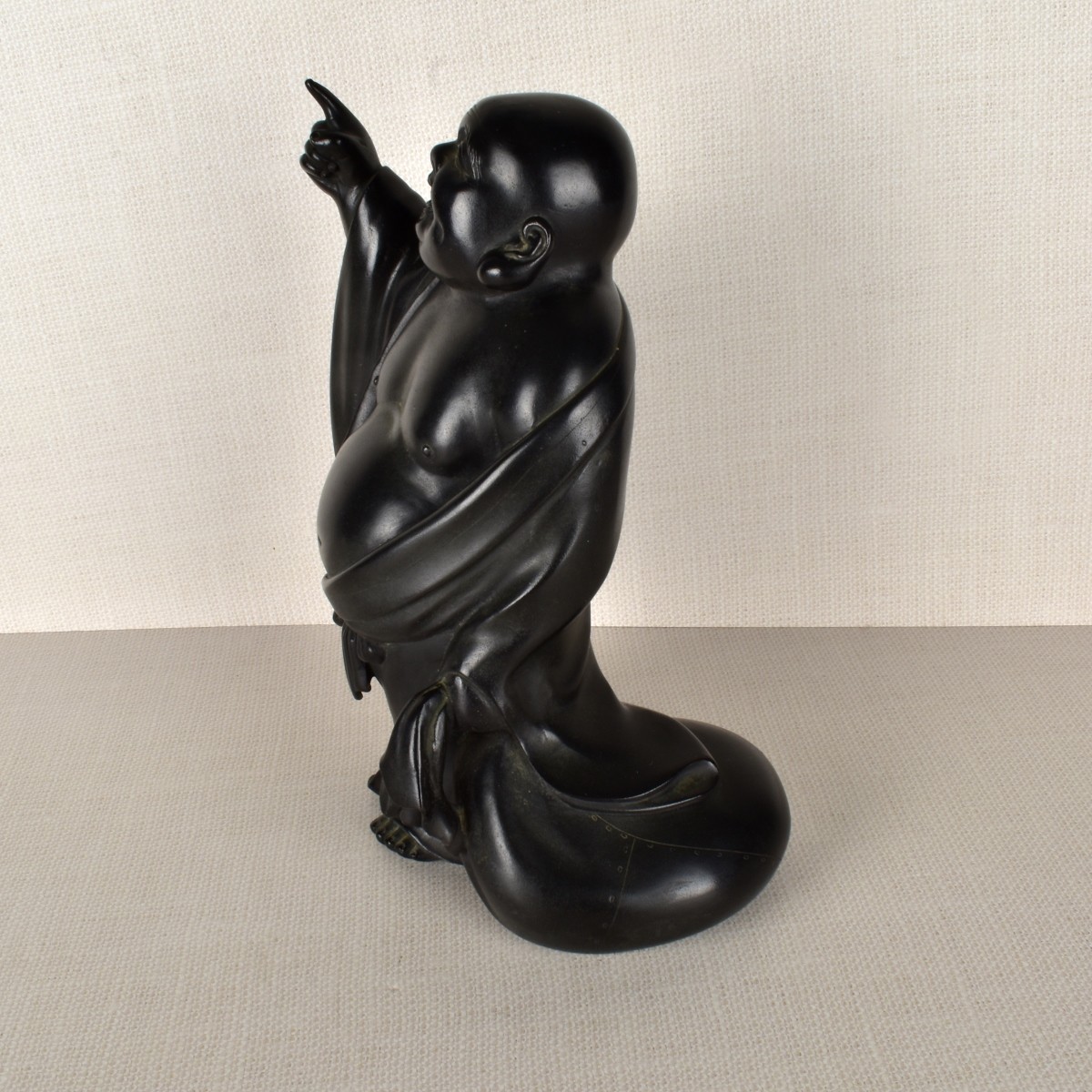 Antique Japanese Bronze Figure of Hotei