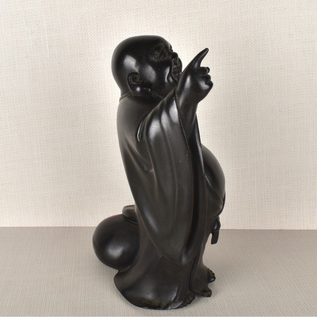 Antique Japanese Bronze Figure of Hotei