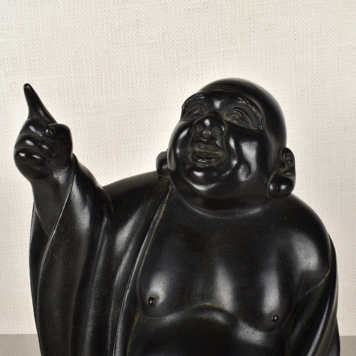 Antique Japanese Bronze Figure of Hotei