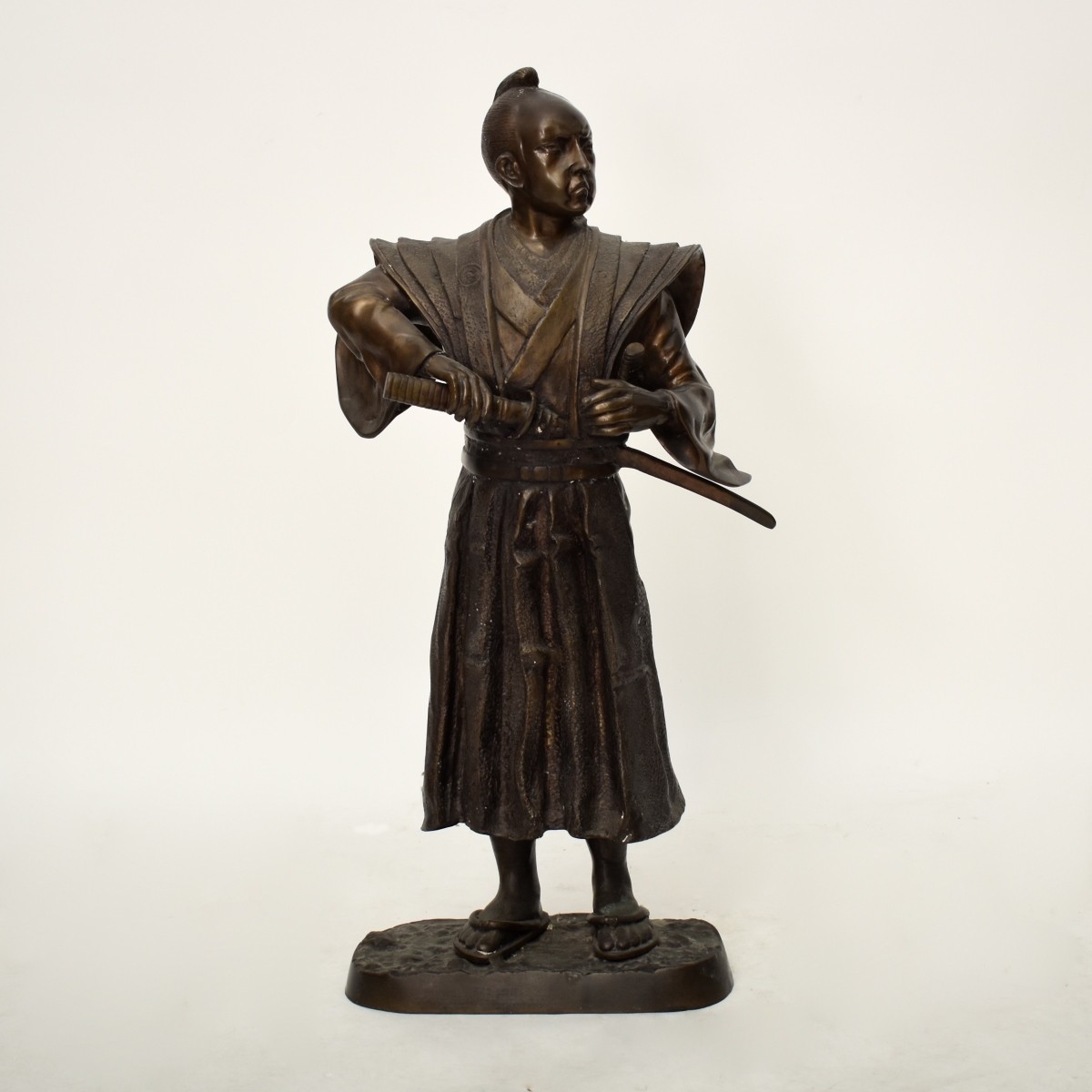 Bronze Japanese Samurai