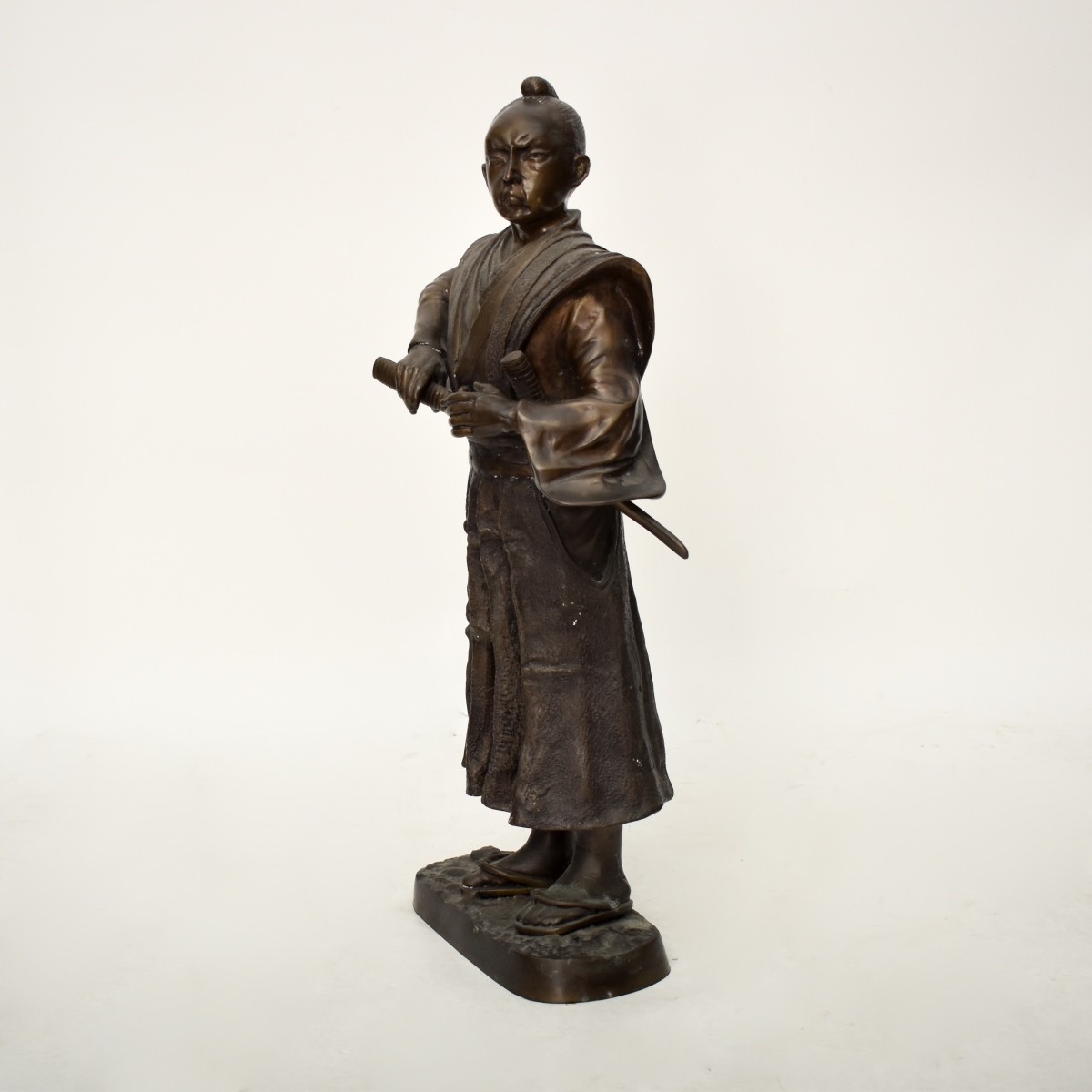 Bronze Japanese Samurai