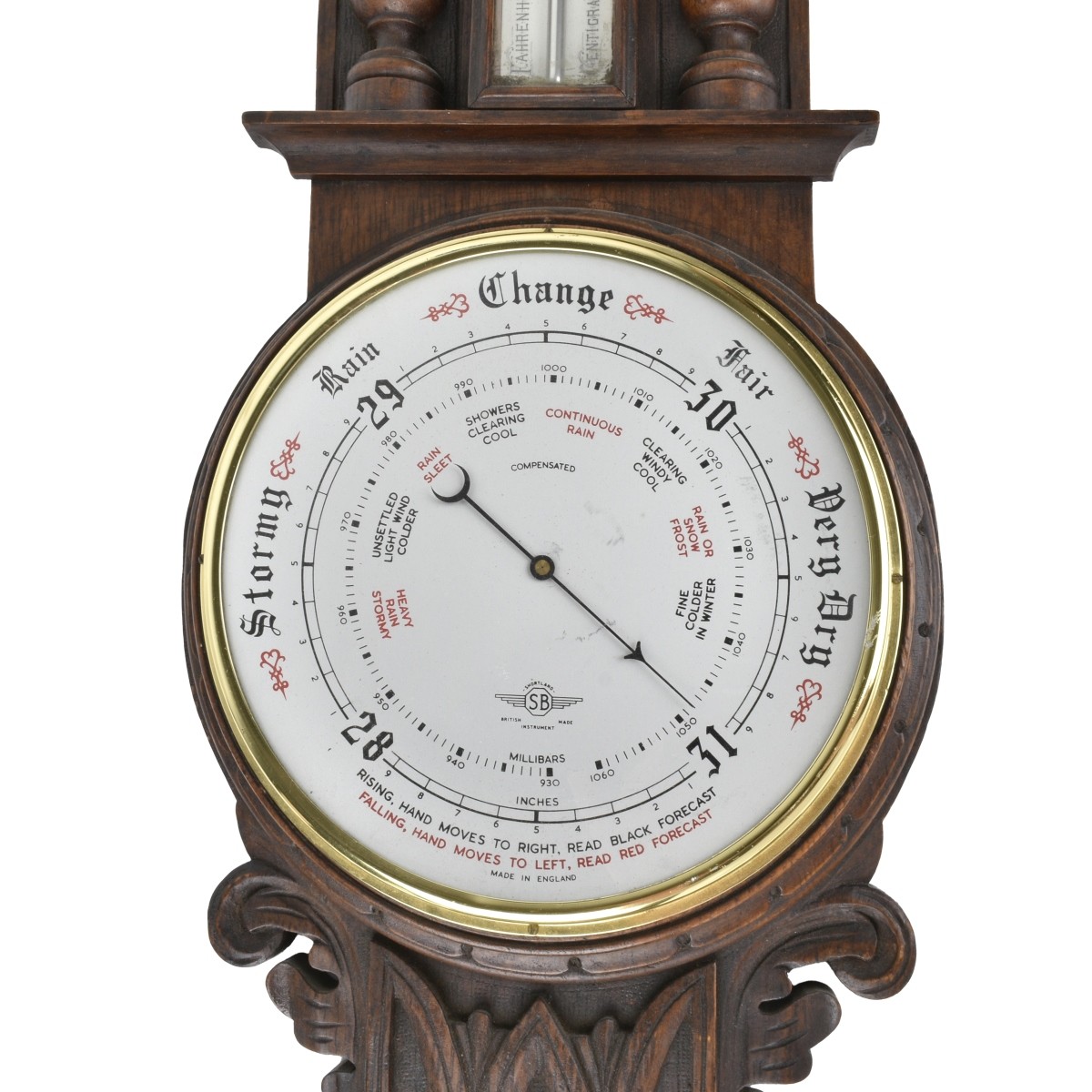 Antique English Barometer