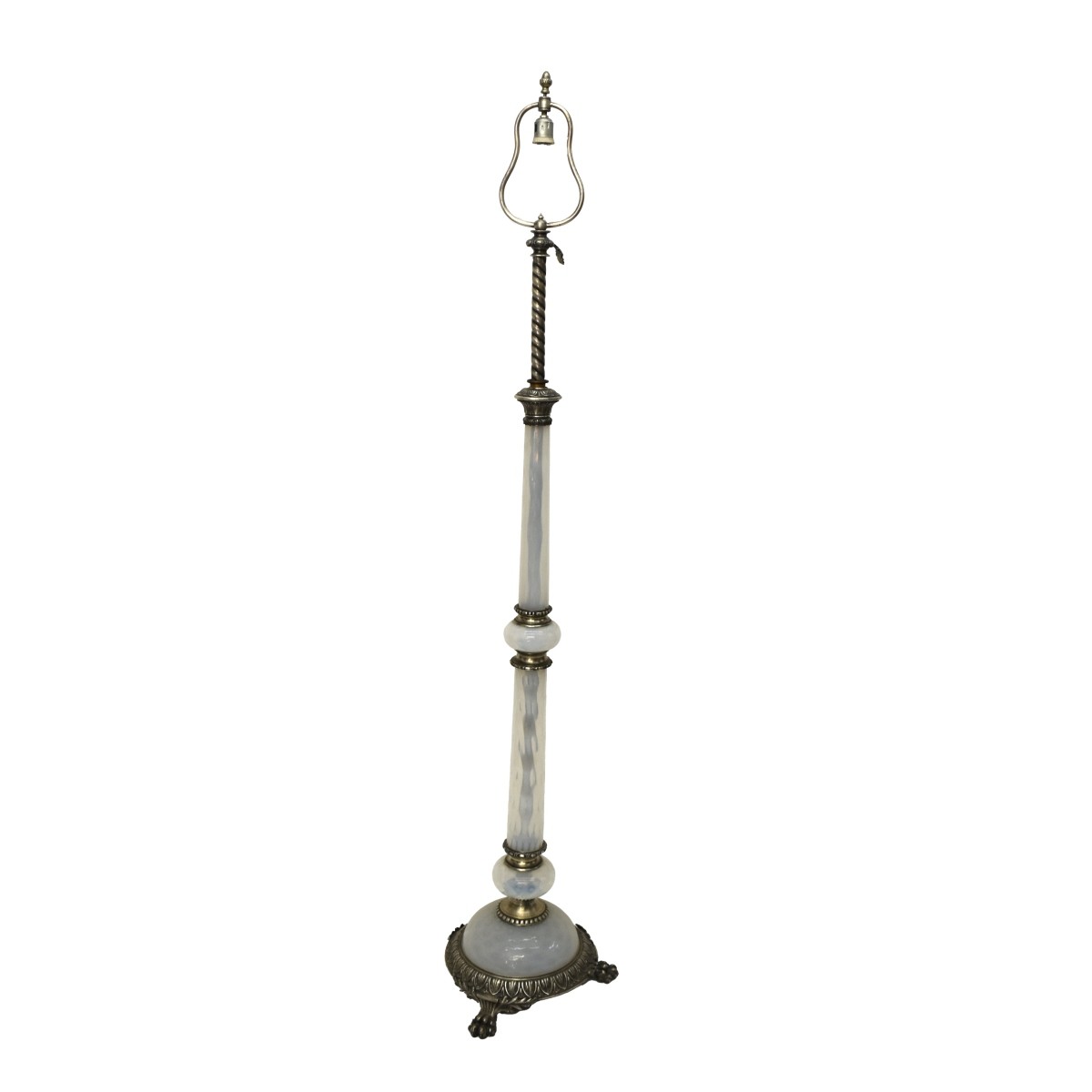 Victorian Opaline Floor Lamp