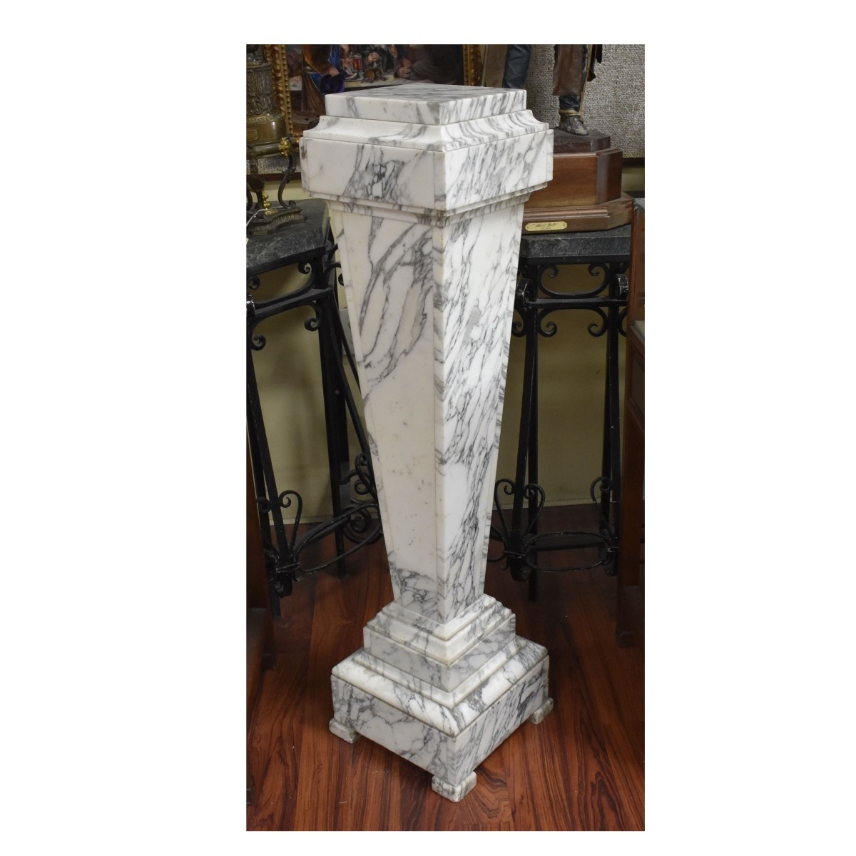 Antique Marble Pedestal