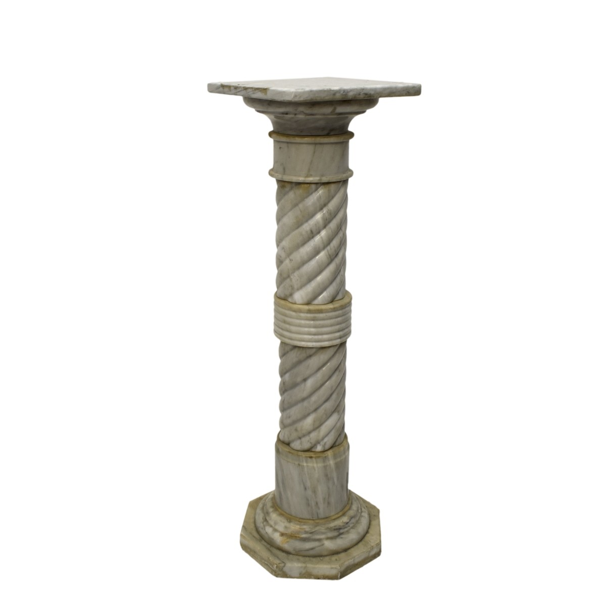 Antique Marble Pedestal