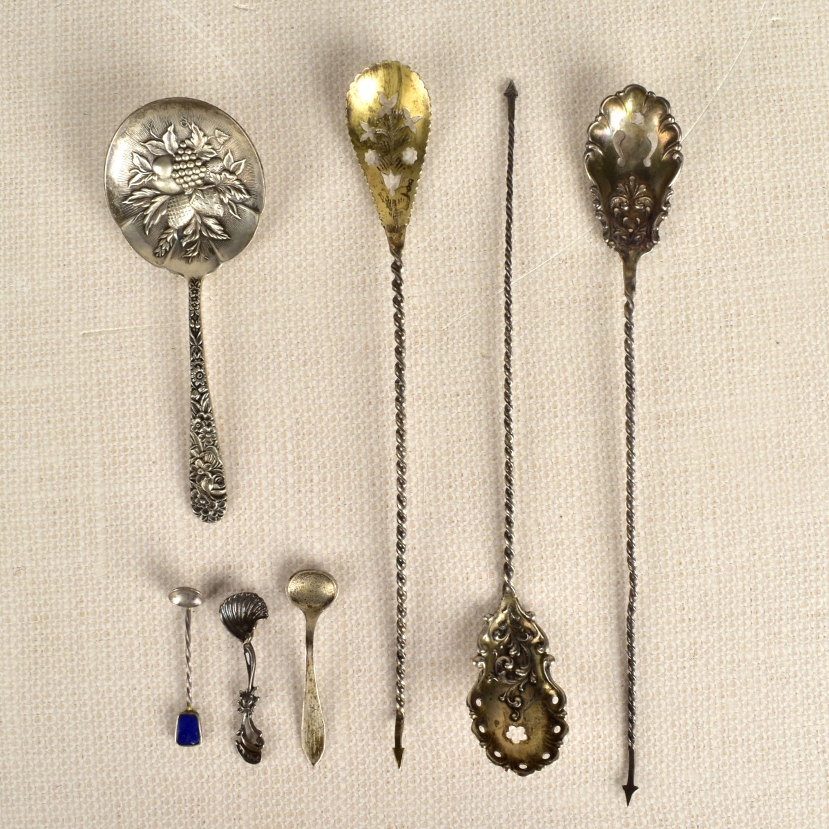 Antique Sterling Silver Spoons