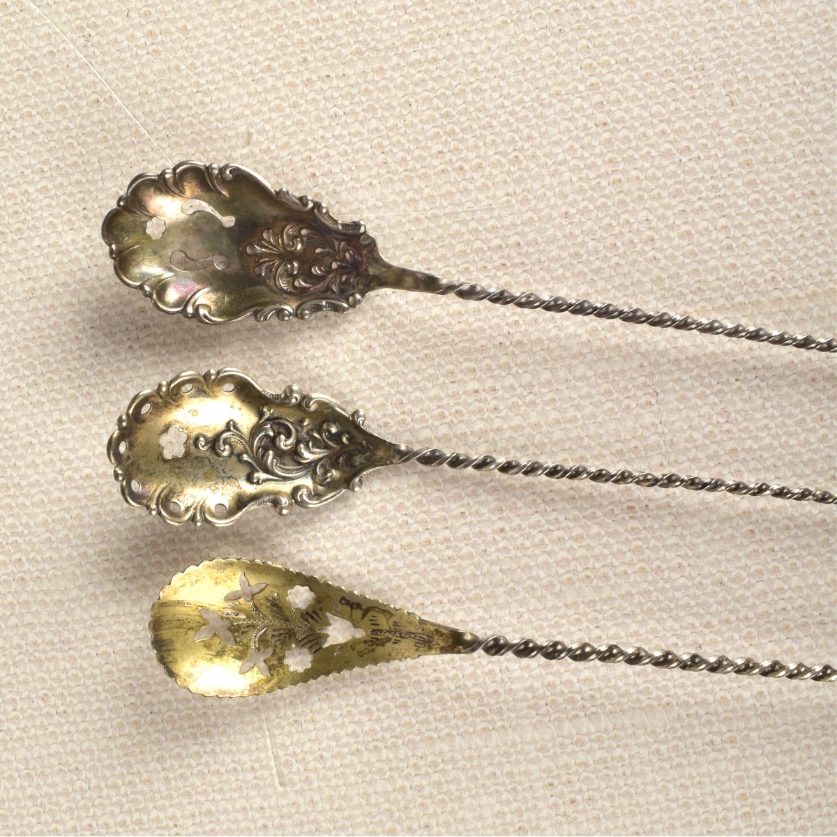 Antique Sterling Silver Spoons