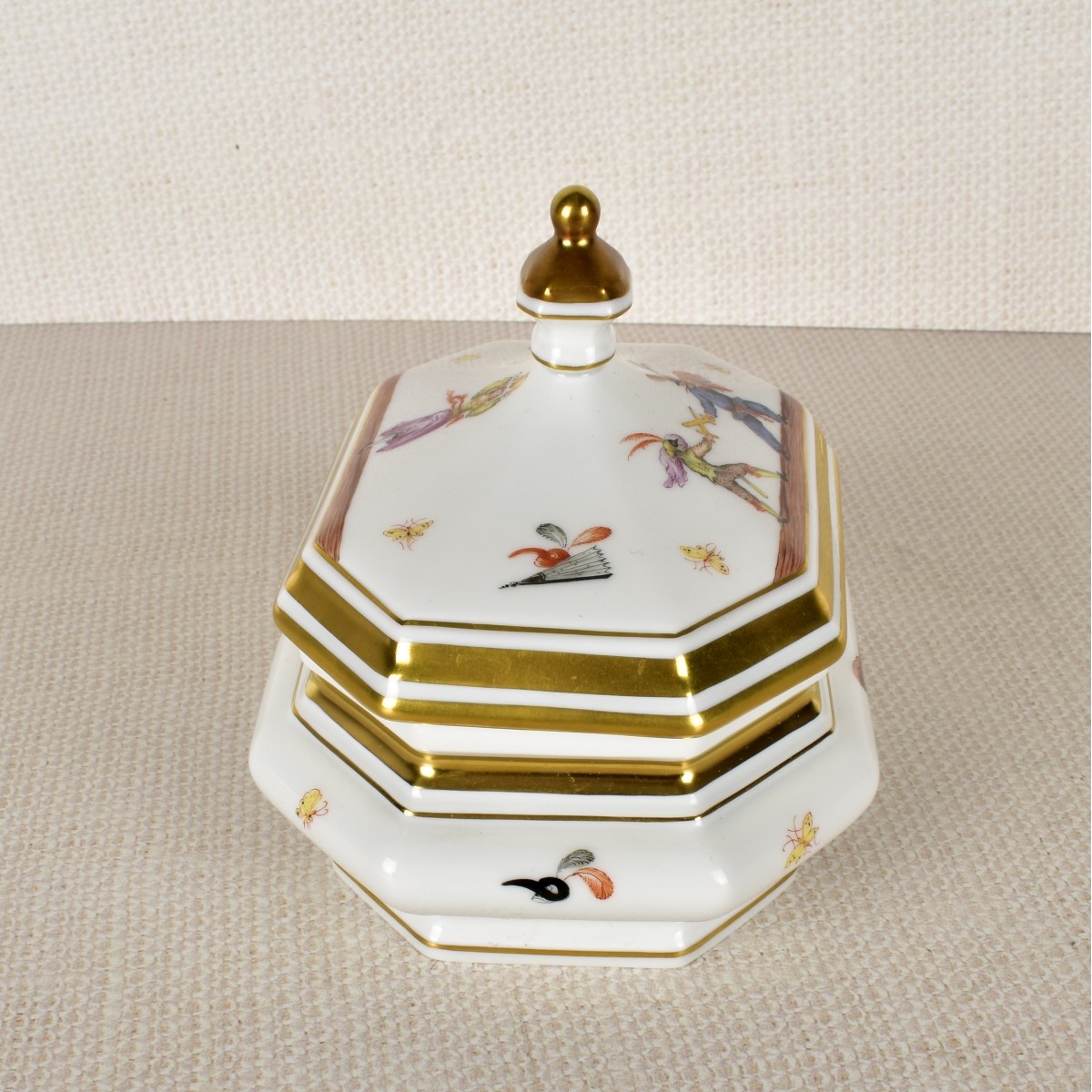 Meissen Porcelain Dresser Box