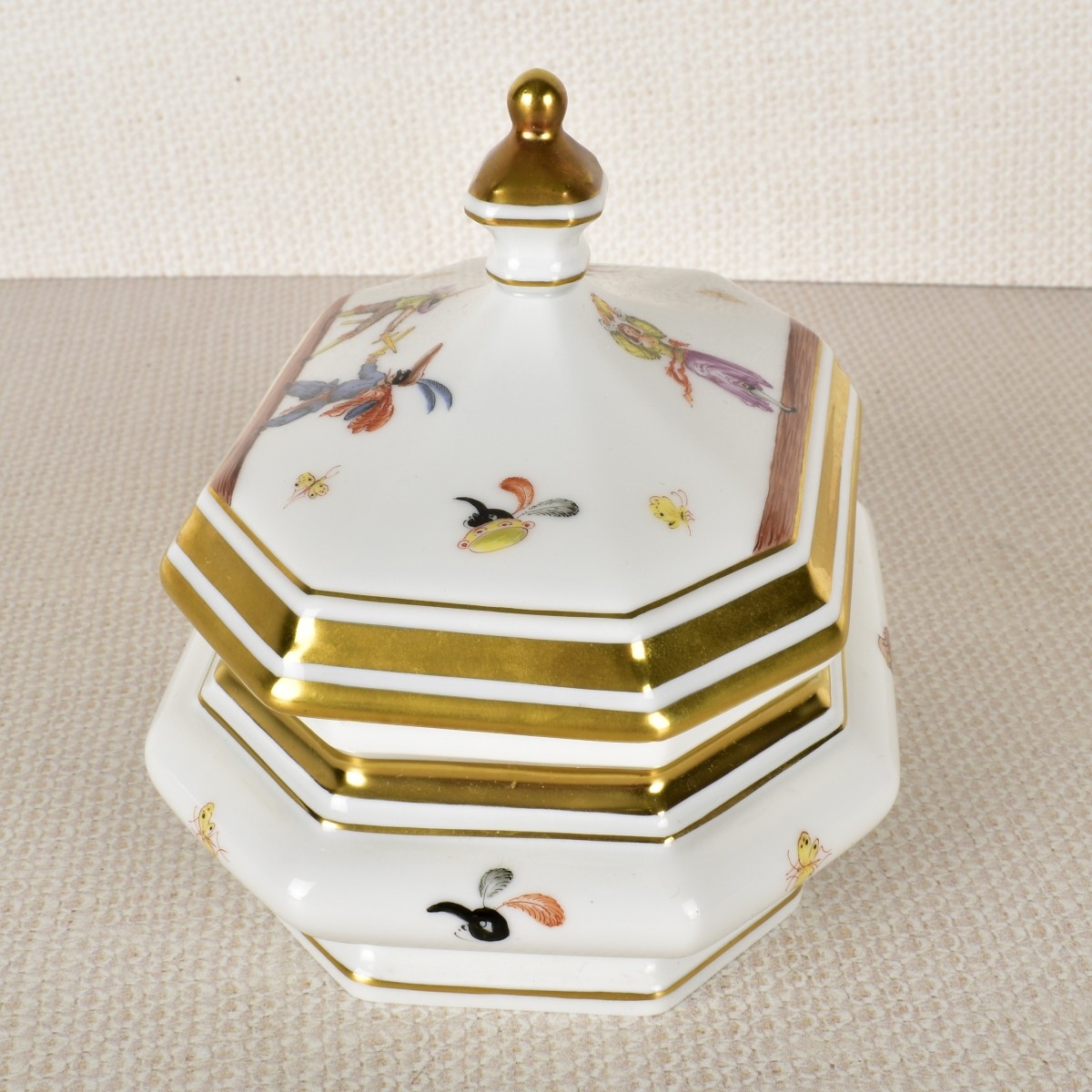 Meissen Porcelain Dresser Box