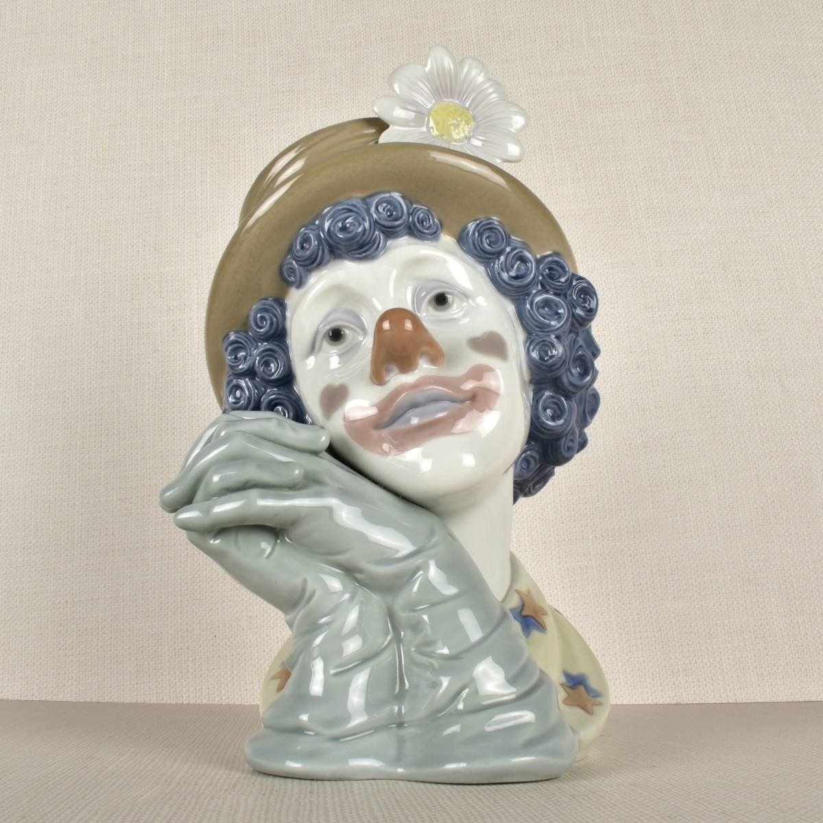 Lladro Figurine of a Sad Clown