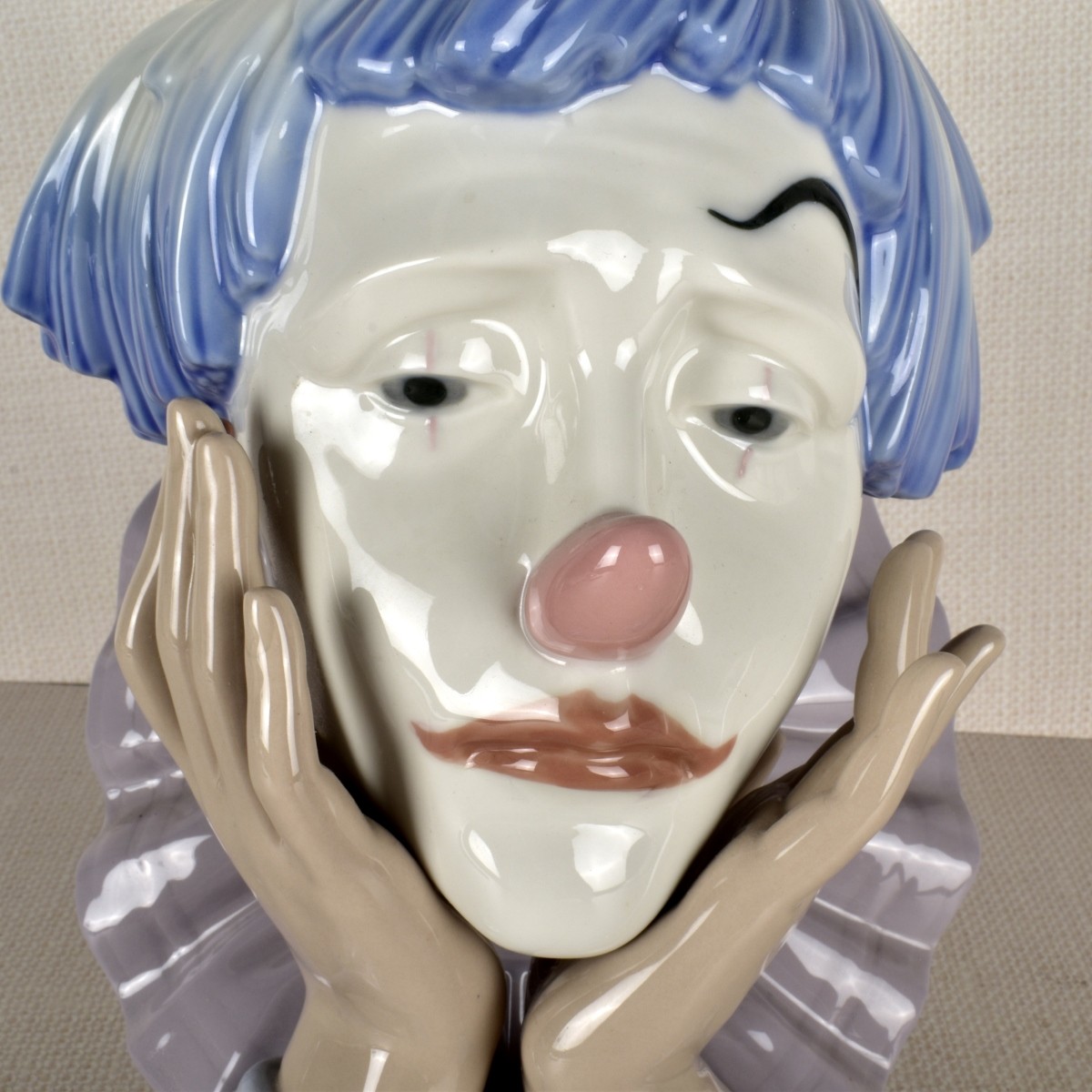 Lladro Figurine of a Sad Clown