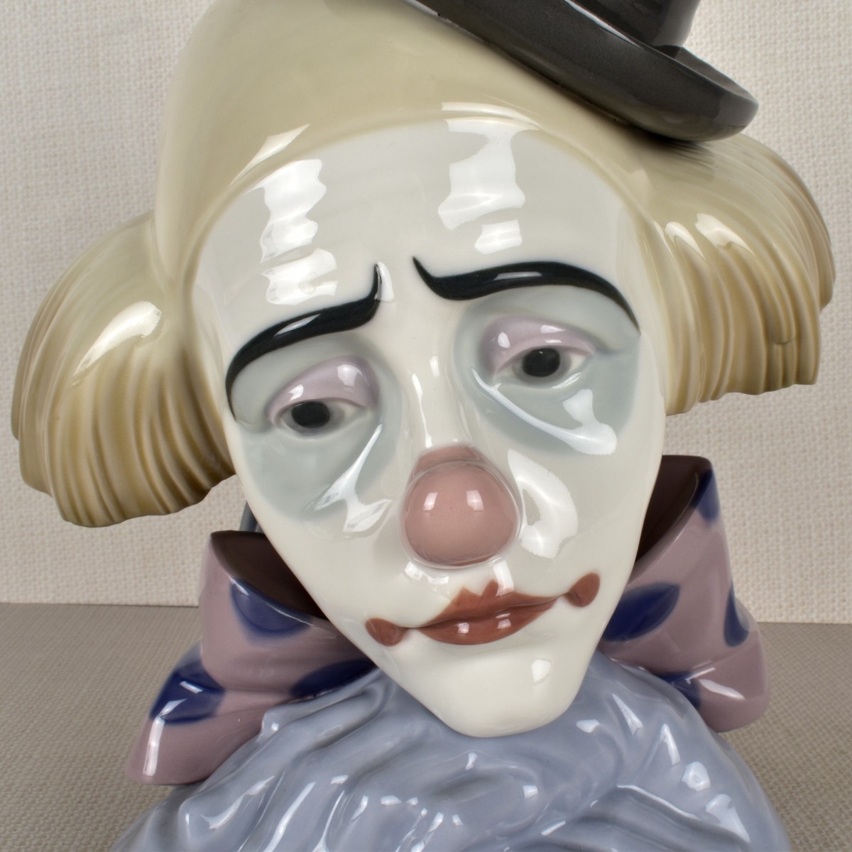 Lladro Figurine of a Sad Clown