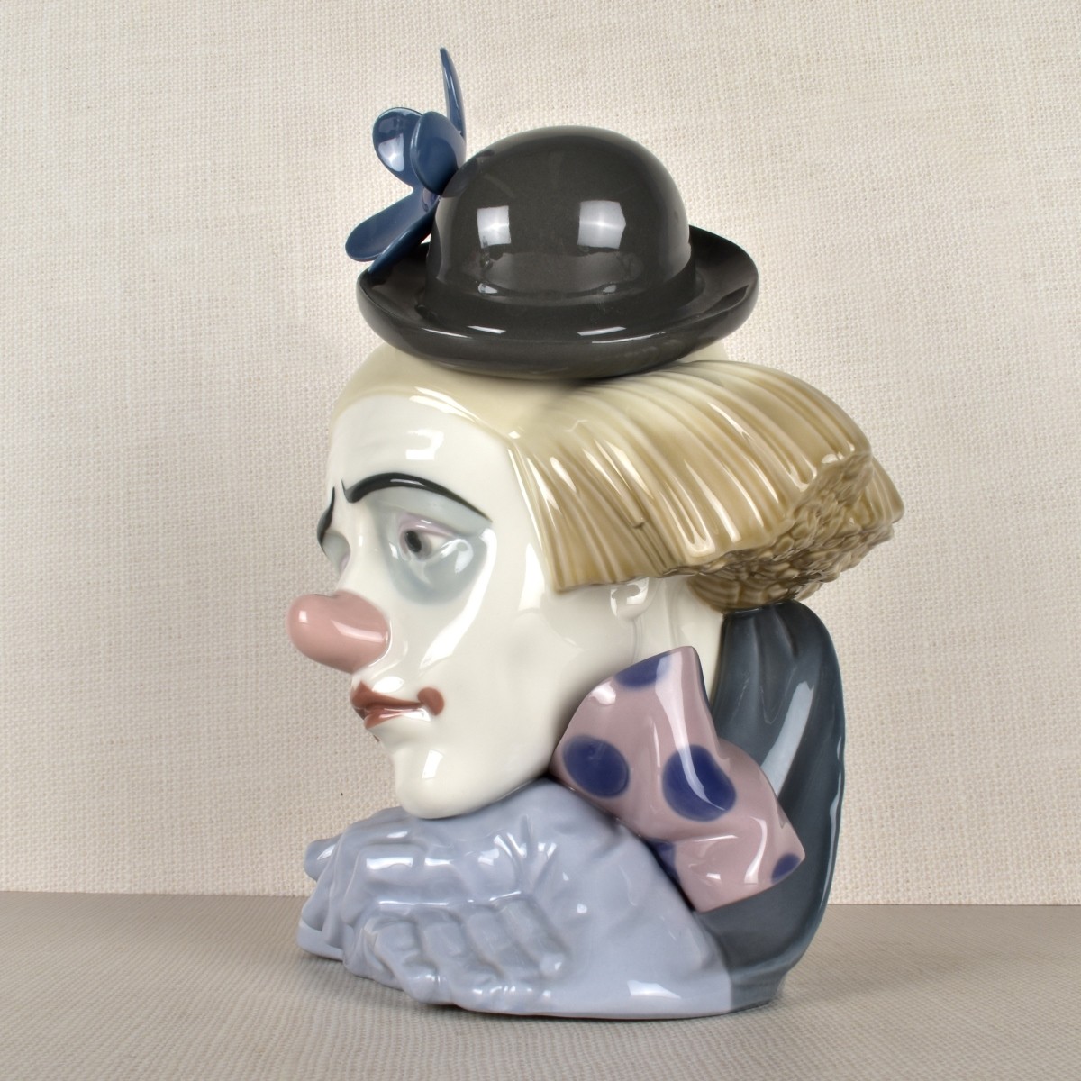 Lladro Figurine of a Sad Clown