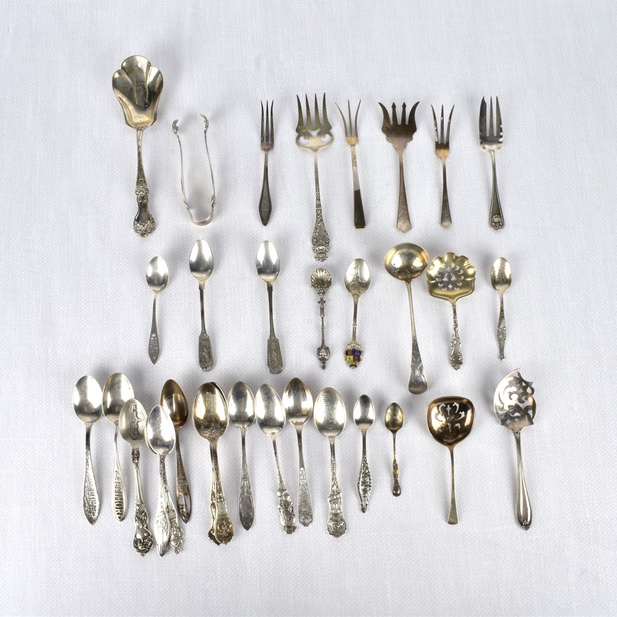 Collection of Sterling Silver Flatware