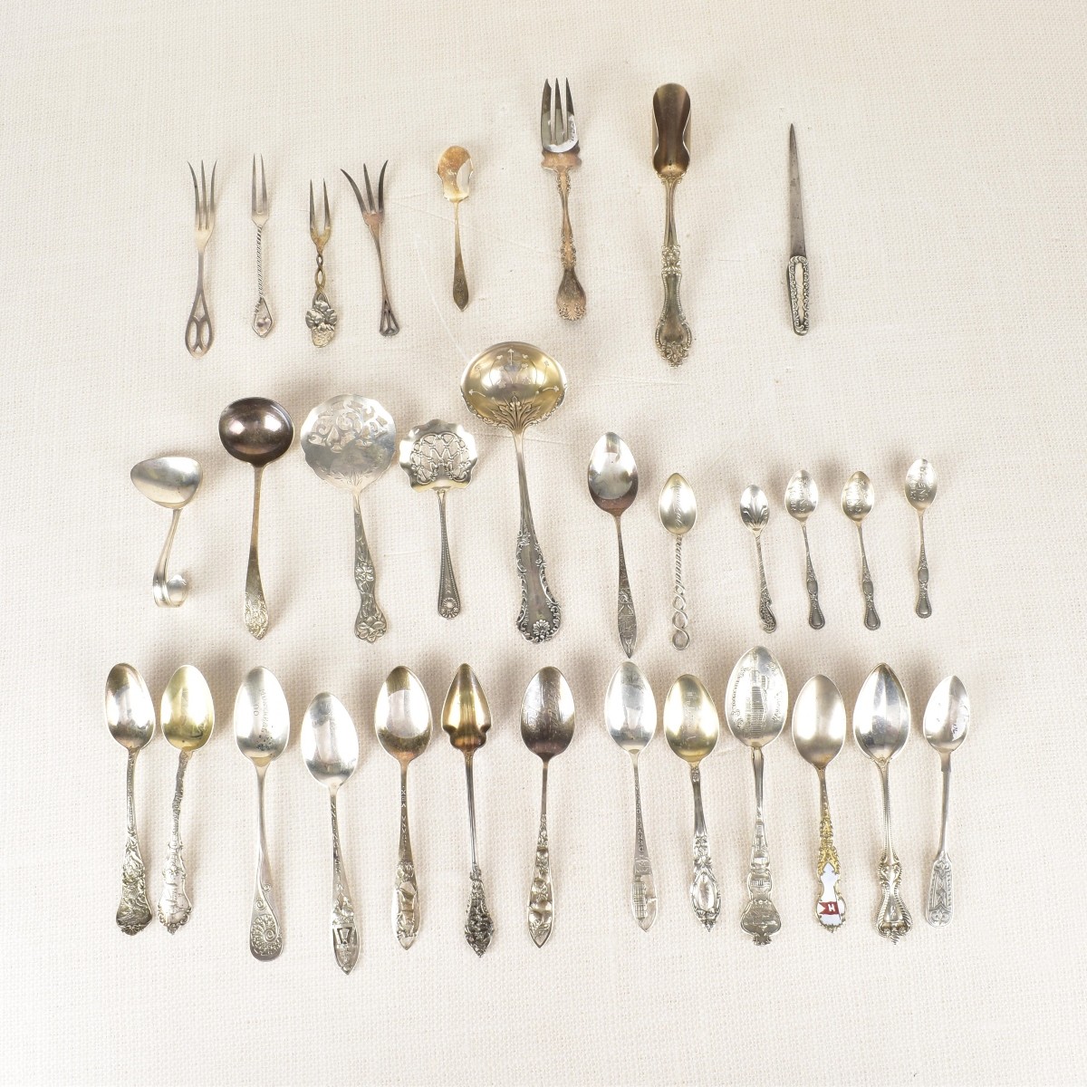 Collection of Sterling Silver Flatware