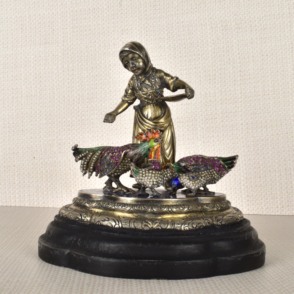 Antique Austrian Bronze Figurine