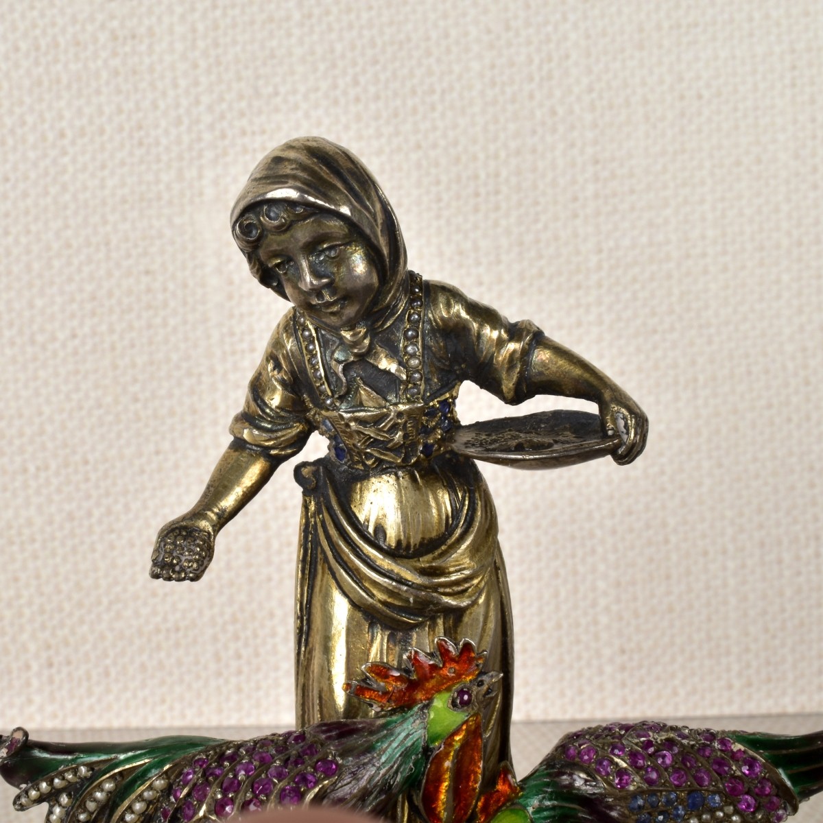 Antique Austrian Bronze Figurine