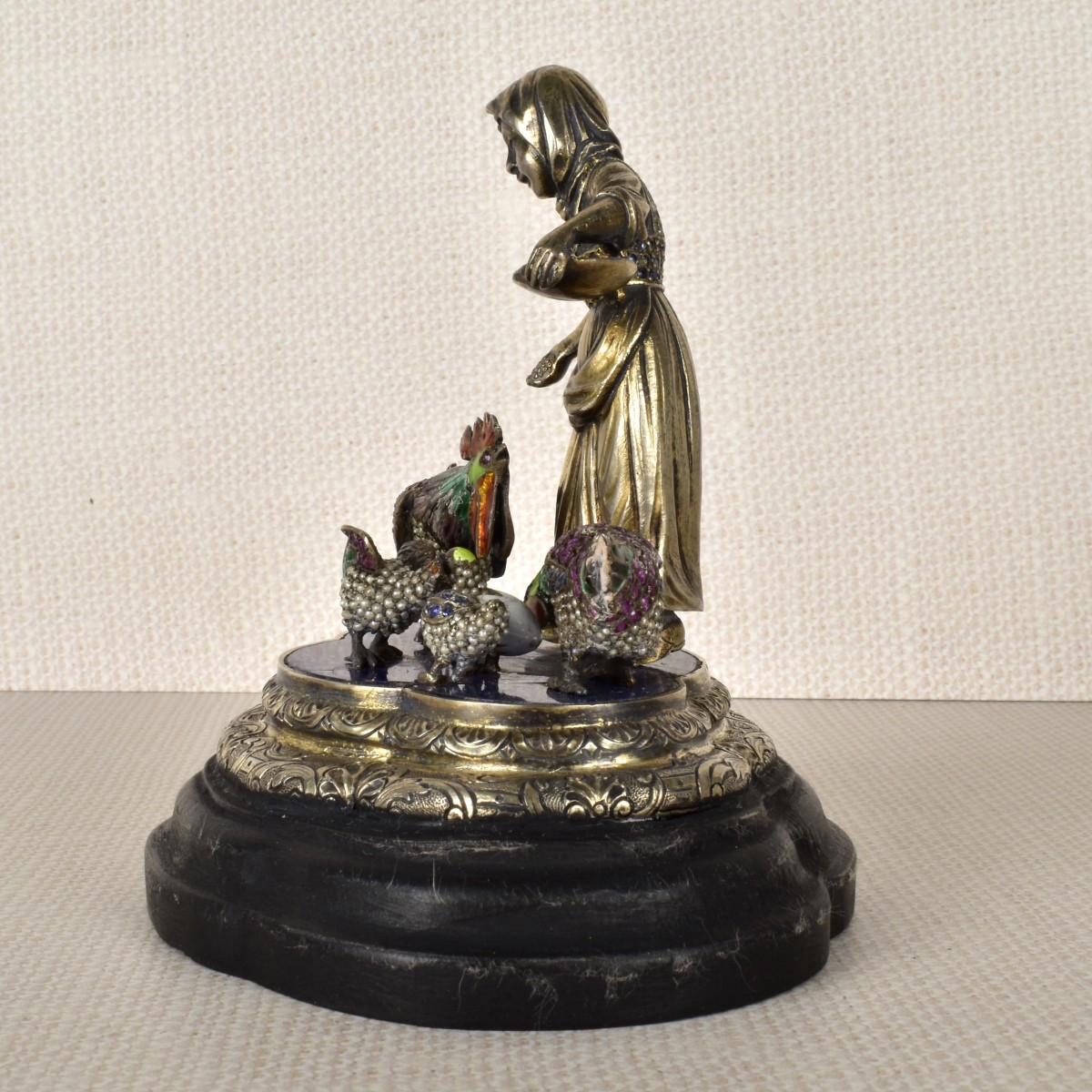 Antique Austrian Bronze Figurine