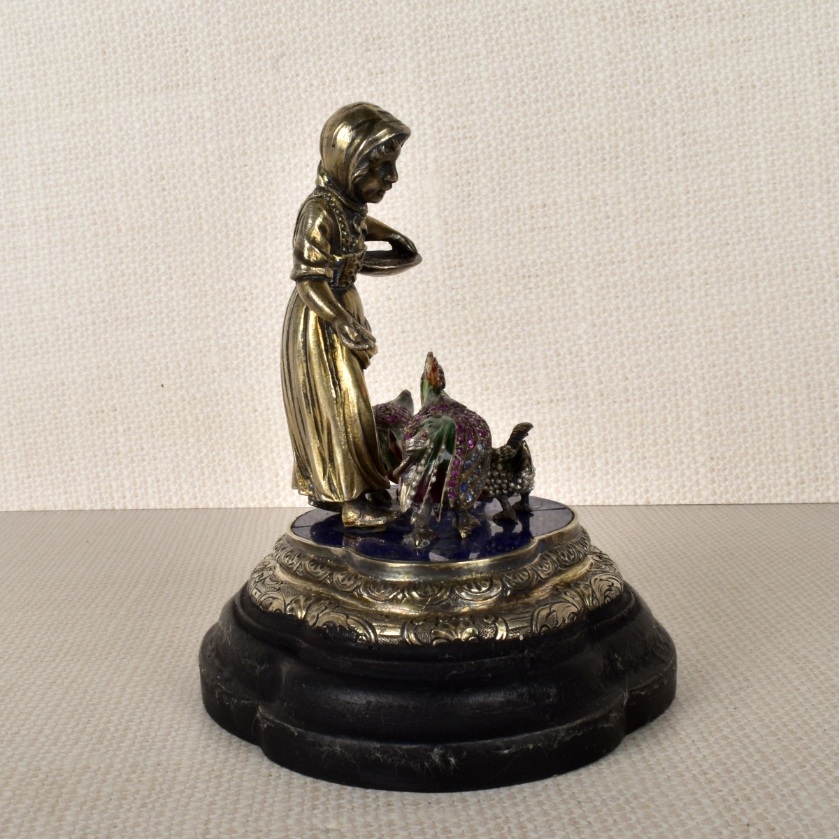 Antique Austrian Bronze Figurine