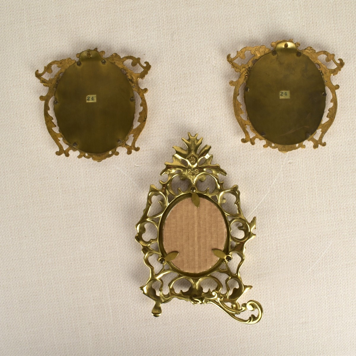 KPM Style Oval Plaques