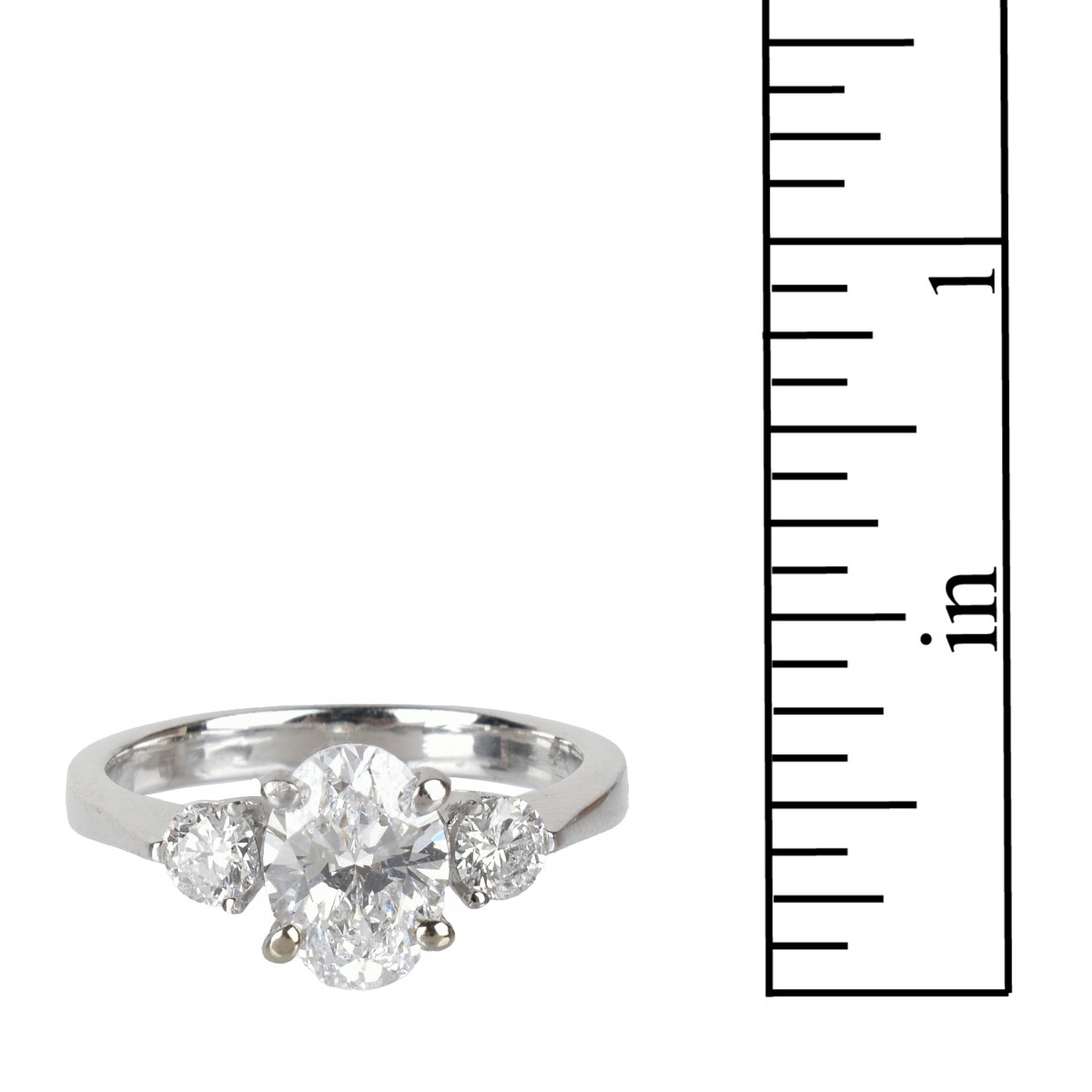 Diamond and 18K Ring