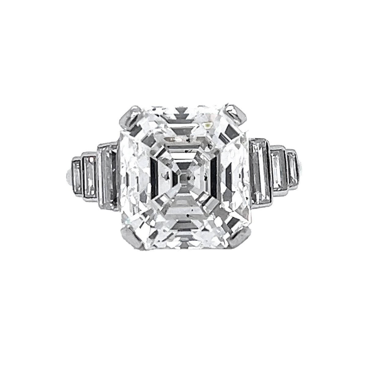 Cartier GIA Diamond and Platinum Ring