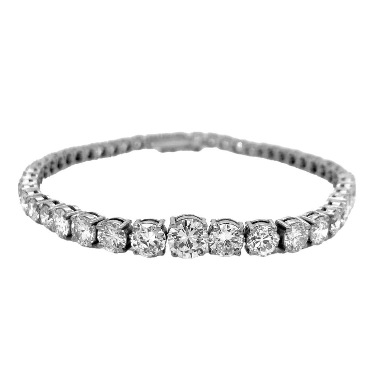 Diamond and Platinum Bracelet