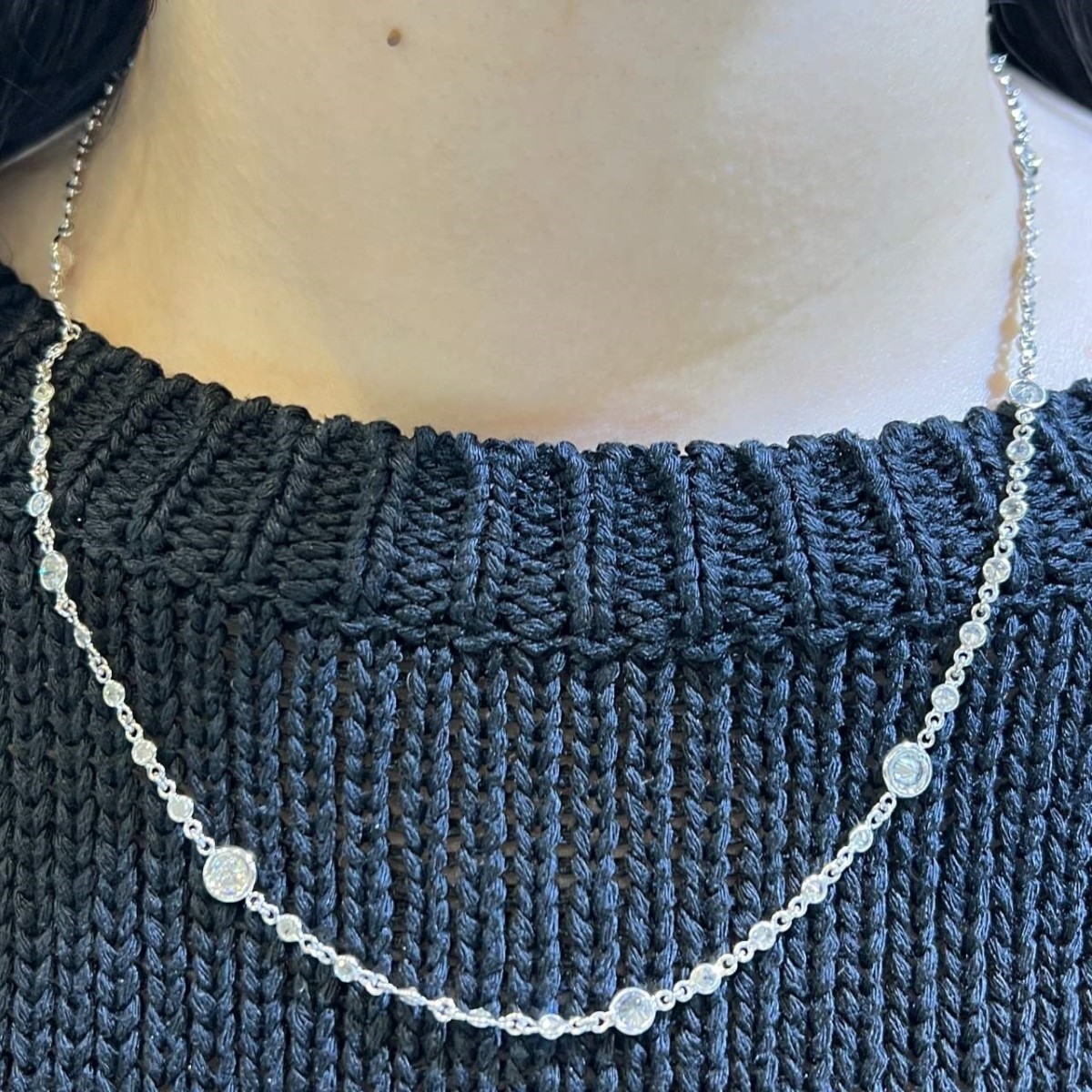 Diamonds by the Yard Necklace