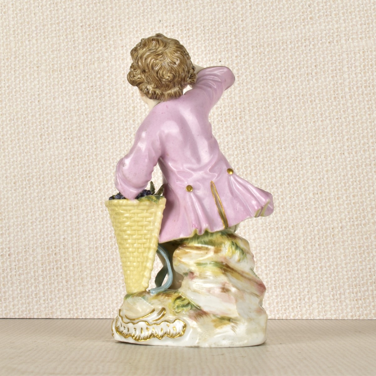 Meissen Porcelain Figurine of a Boy with a Sickle