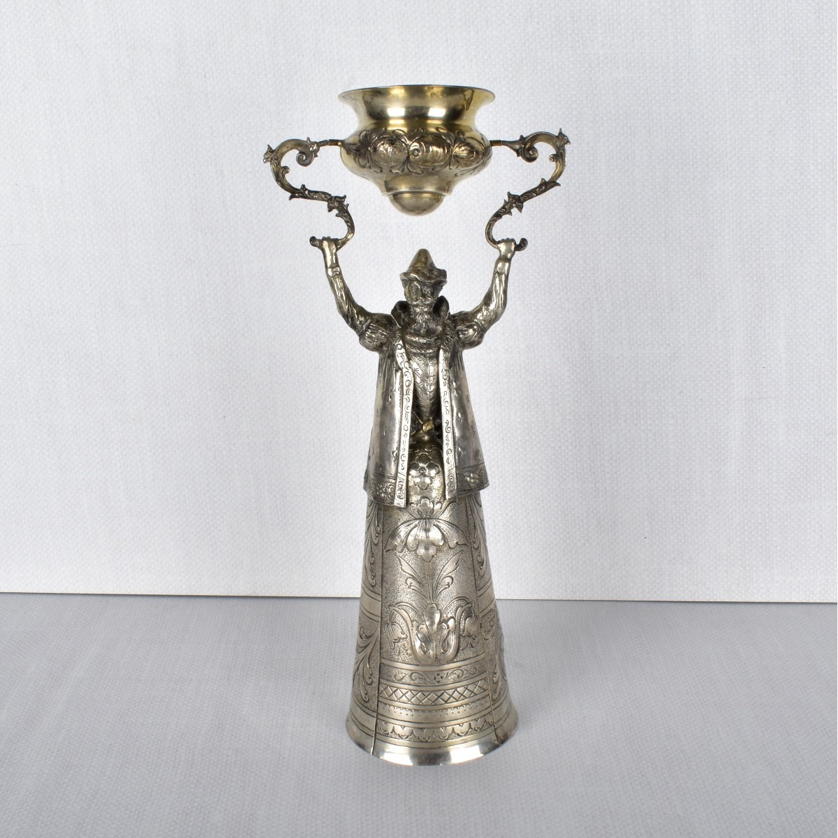 Antique German 800 Silver Wedding Cup