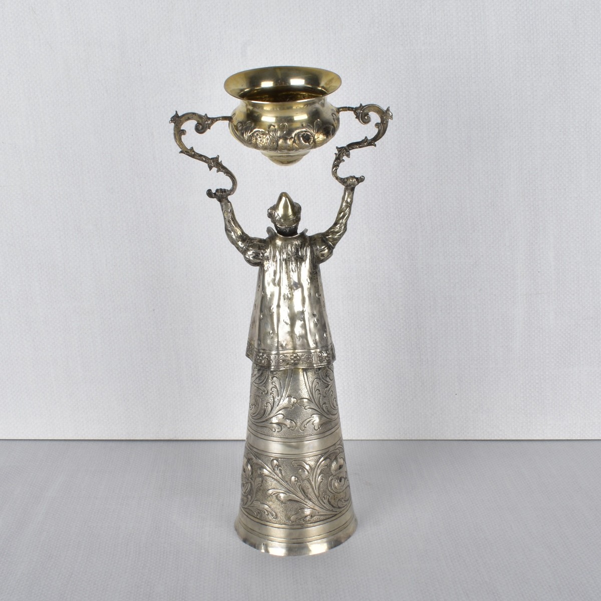 Antique German 800 Silver Wedding Cup