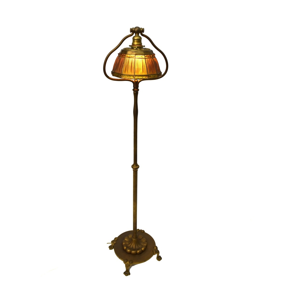 Tiffany Studios Linen Fold Lamp