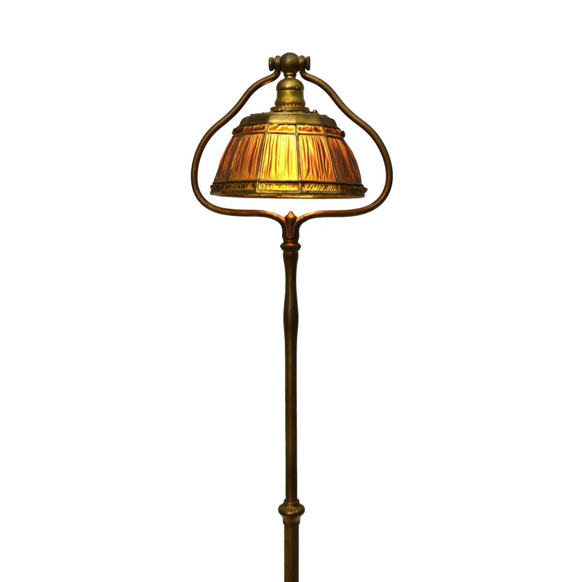 Tiffany Studios Linen Fold Lamp