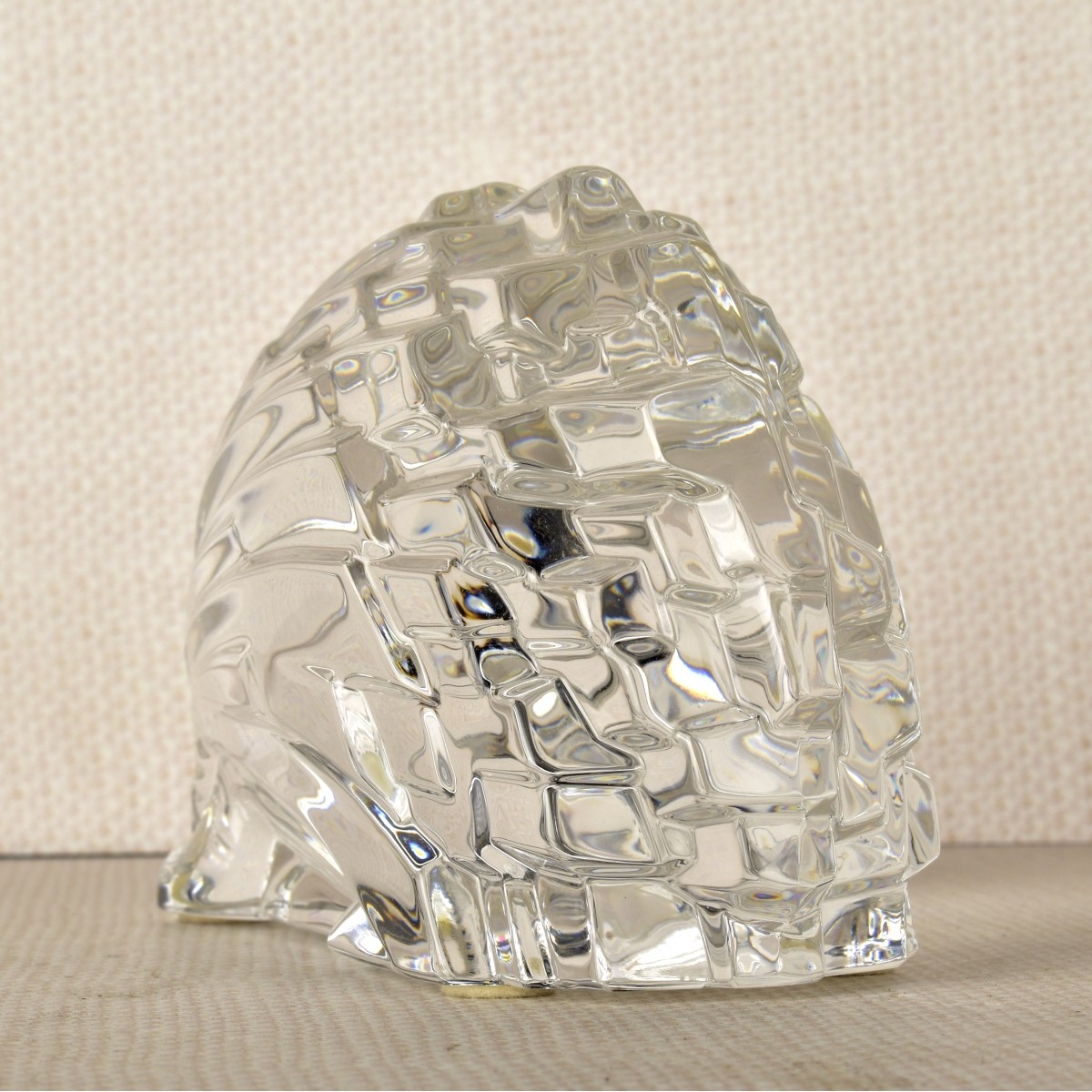 Baccarat Crystal Hedgehog