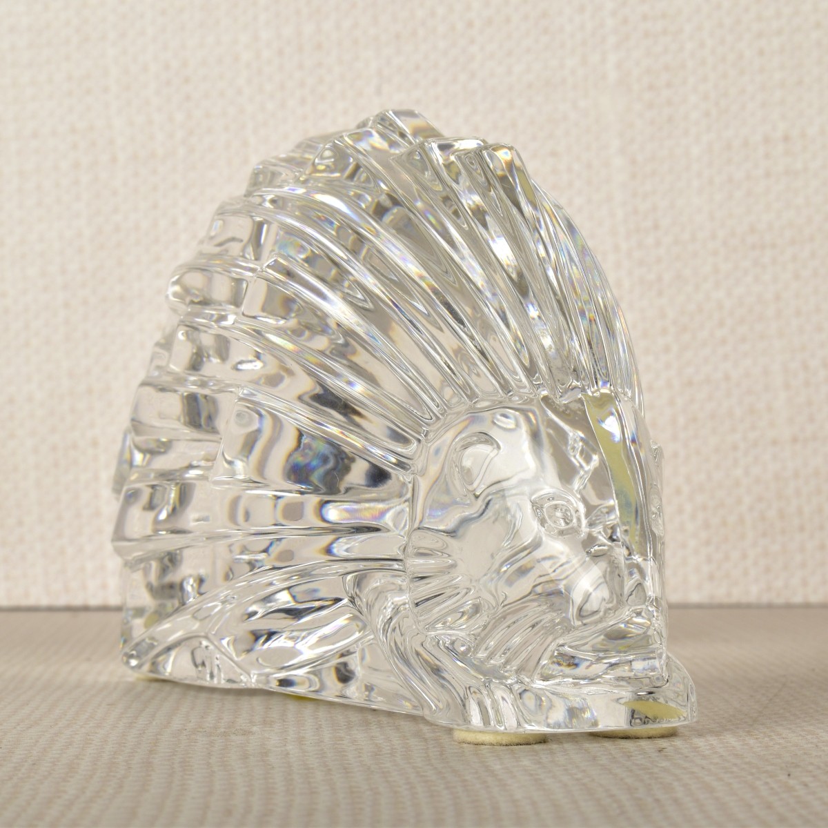 Baccarat Crystal Hedgehog