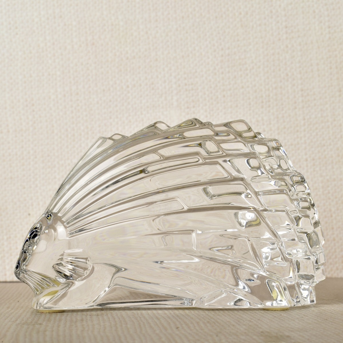 Baccarat Crystal Hedgehog