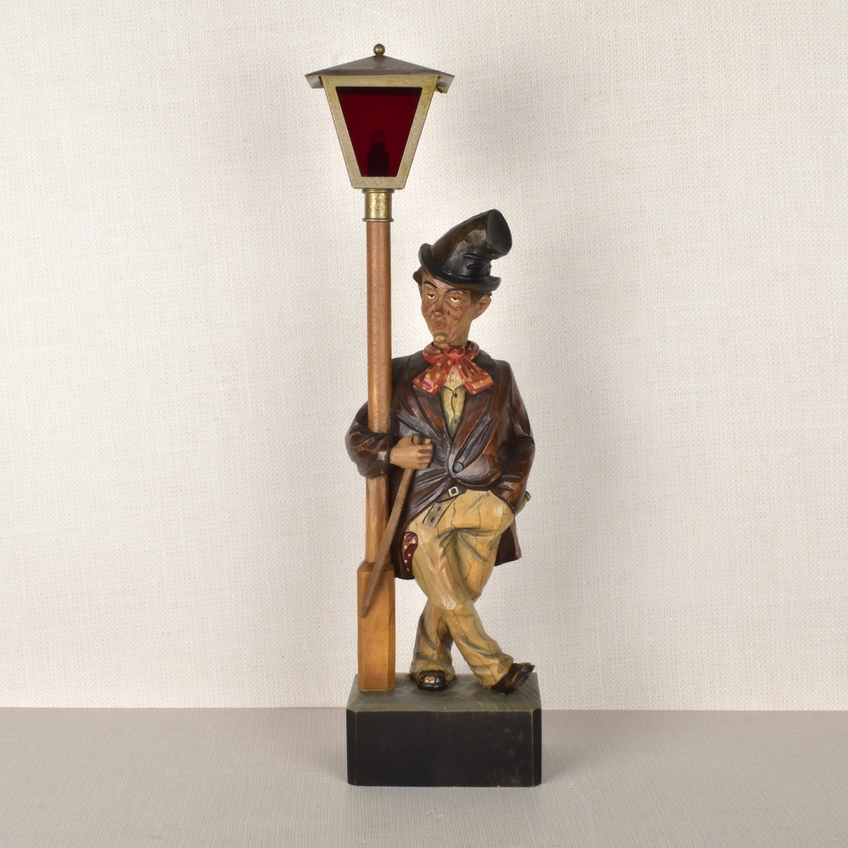 Carved German Whistler Automaton