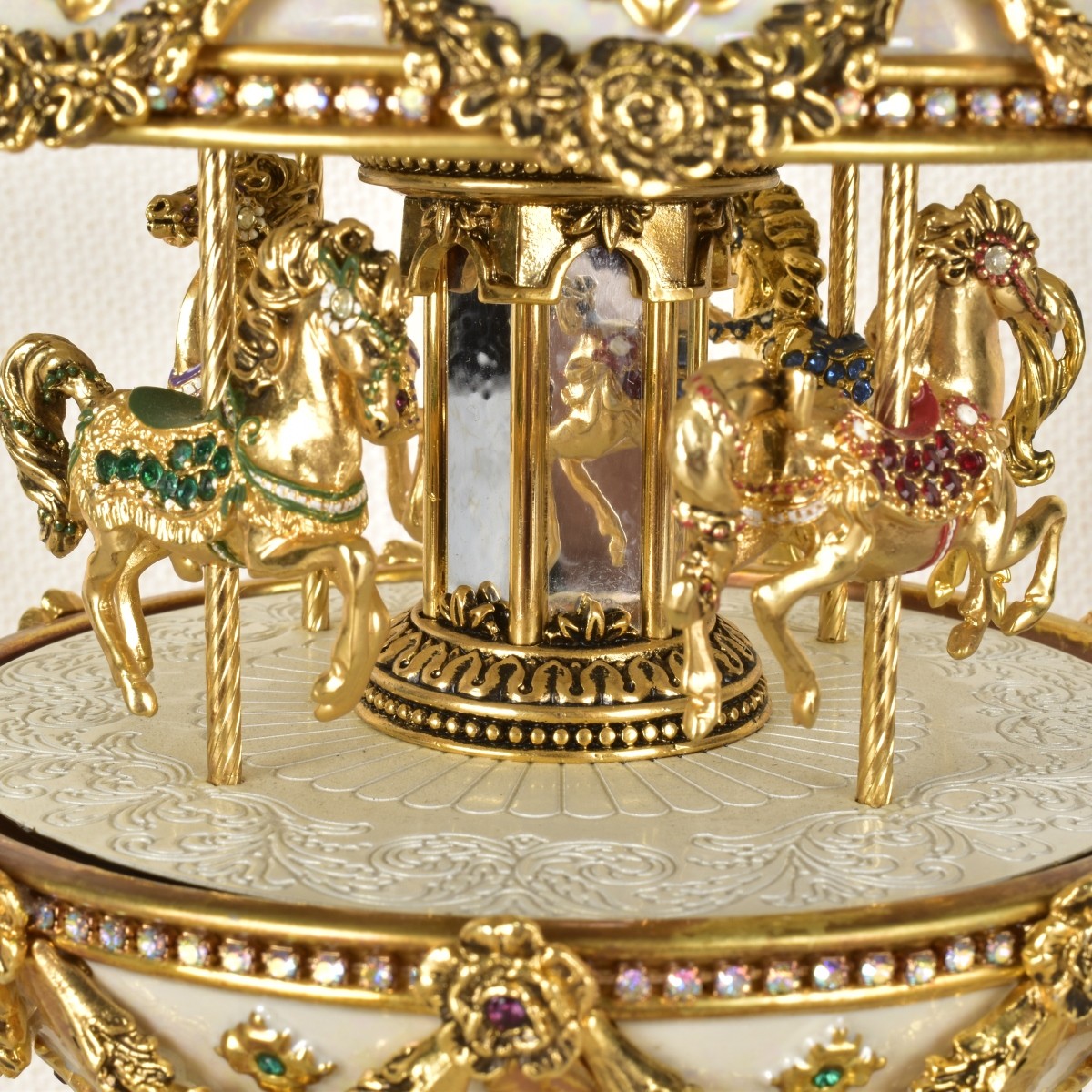 The Faberge Imperial Carousel Egg