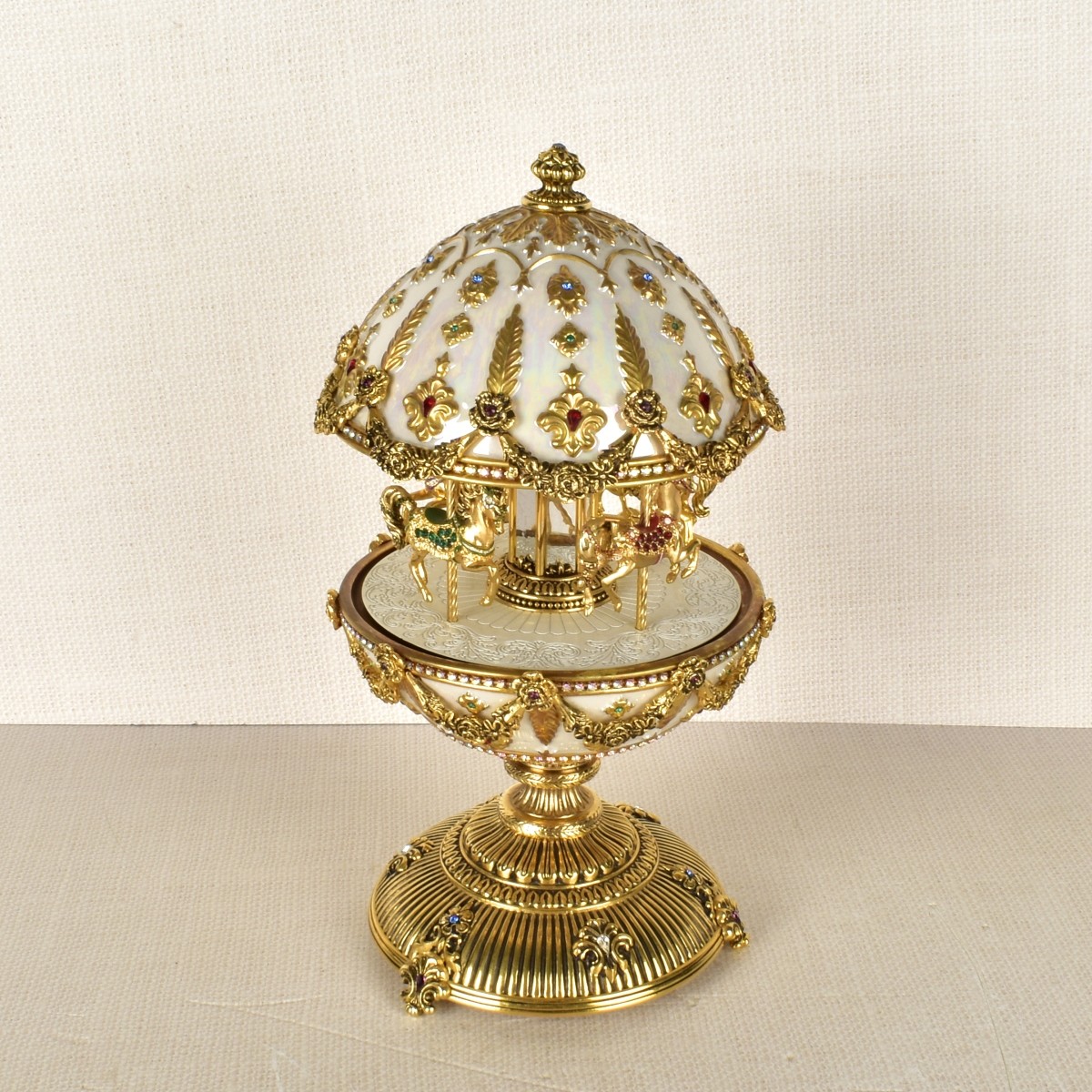 The Faberge Imperial Carousel Egg