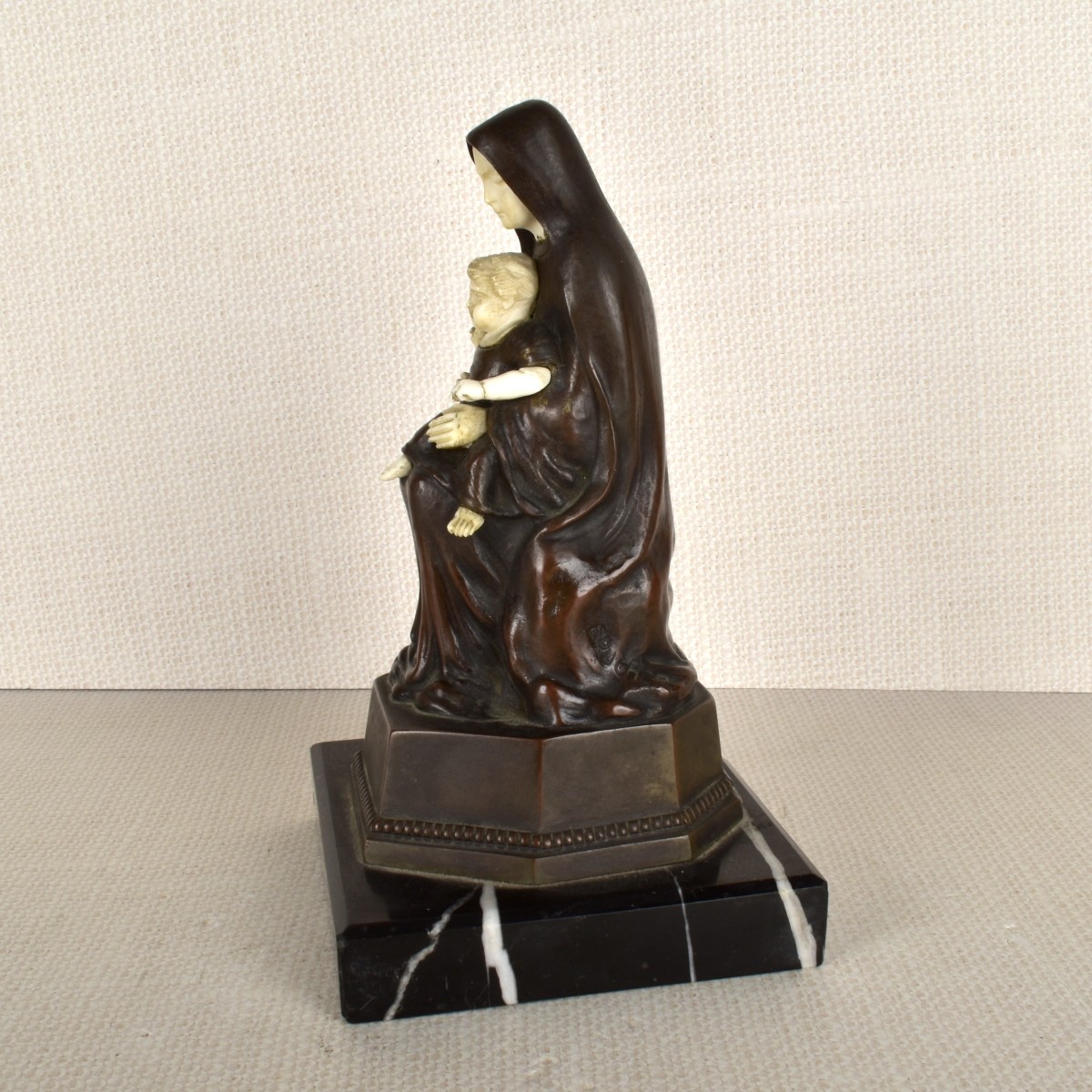 E. Pucher, Austrian, Carved Figurine