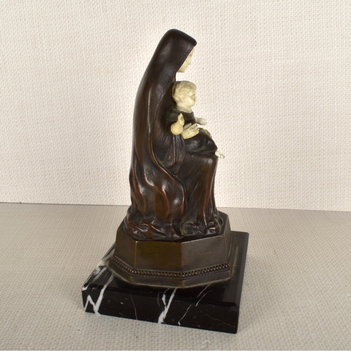 E. Pucher, Austrian, Carved Figurine